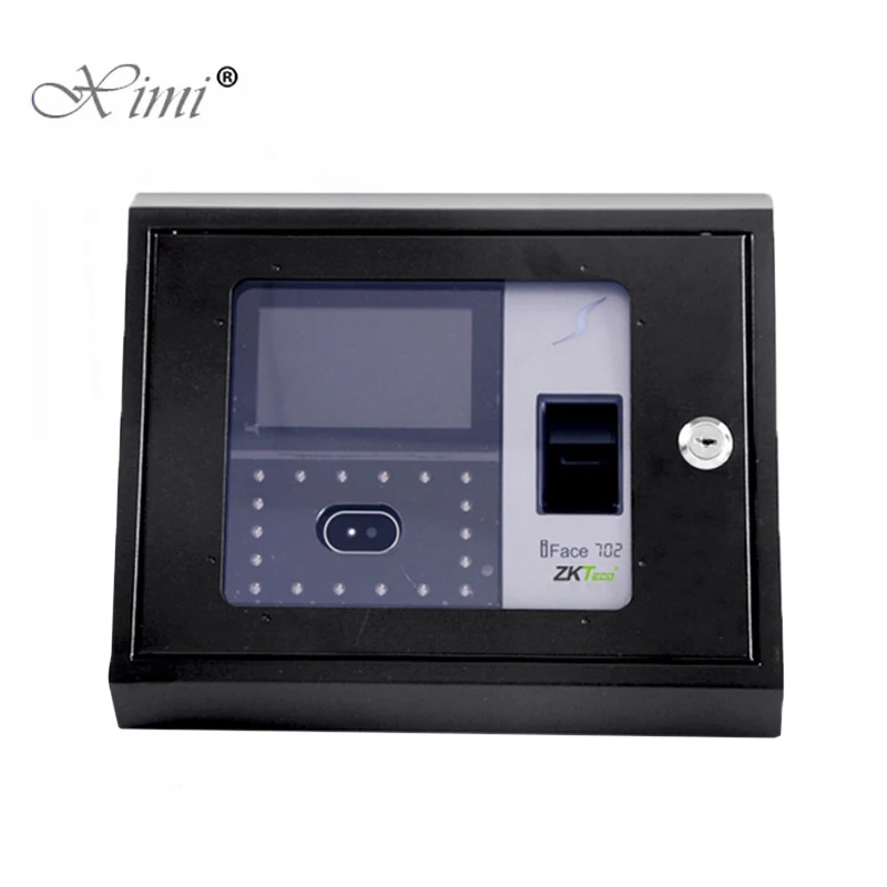 

New Model Iface302/iface502/iface702/iface802 Face Time Attendance Protect Box Metal Box With Key ZK Access Control Protect Box