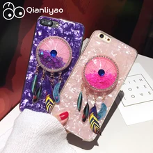 

Qianliyao Dream Catcher Case For iPhone 6 6S 7 8 Plus X XS XR XS Max Cases Cover Fundas Capa Luxury Liquid Quicksand Phone Case