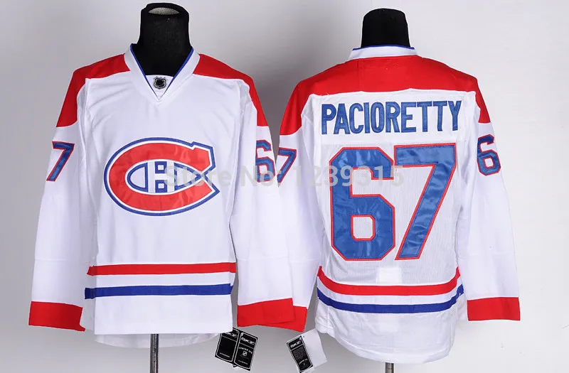 4-Wholesale Men\'s Montreal Canadiens Ice Hockey Jerseys #67 Max Pacioretty Jersey Home Red Road White Cheap Stitched Jerseys China_2.jpg