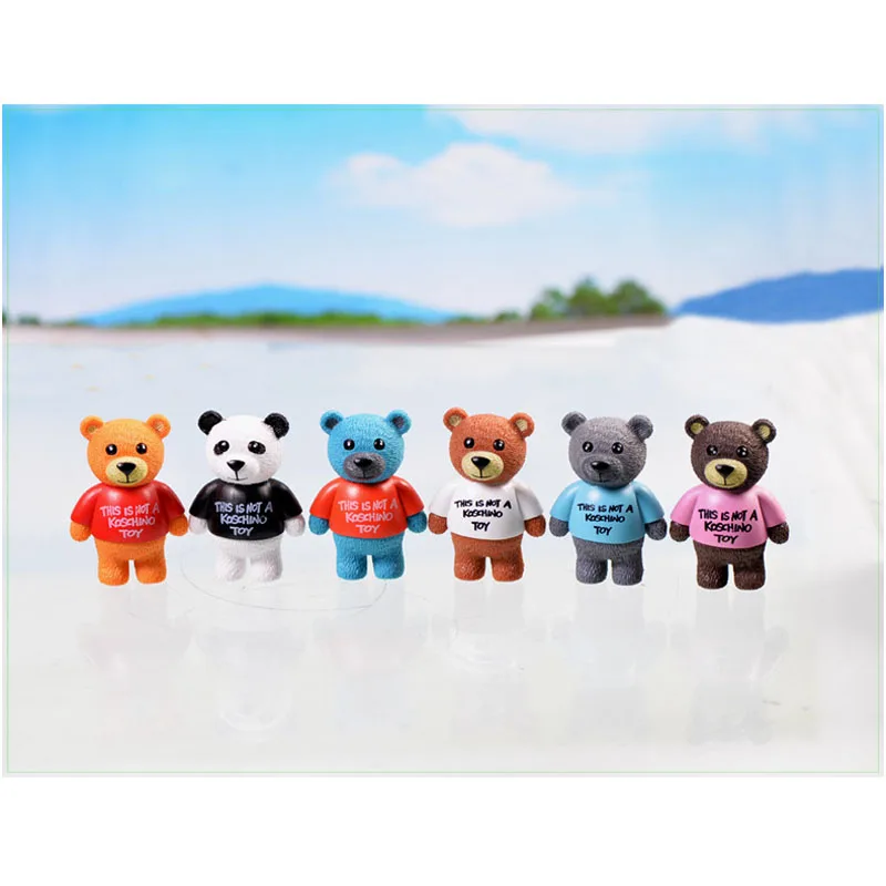 6 шт. милые полимерные игрушки животные для девочек|toys for girls|toys fortoys dolls |