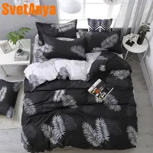 Svetanya Дешевое постельное белье с принтом, комплект постельных принадлежностей, односпальная двуспальная кровать, размер