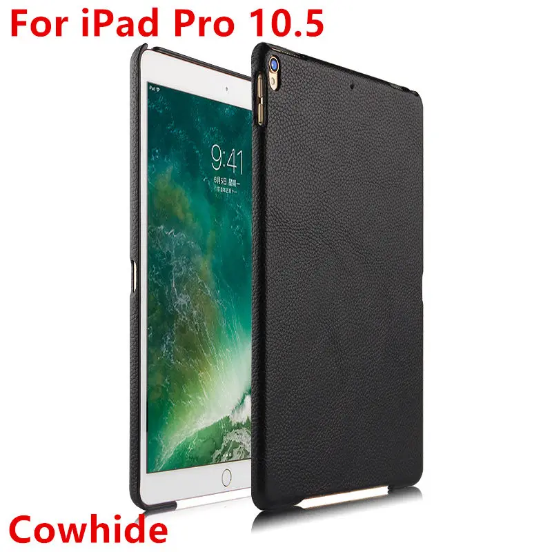 Case Cowhide For Apple iPad pro 10.5 New 2017 Protective Smart Cover