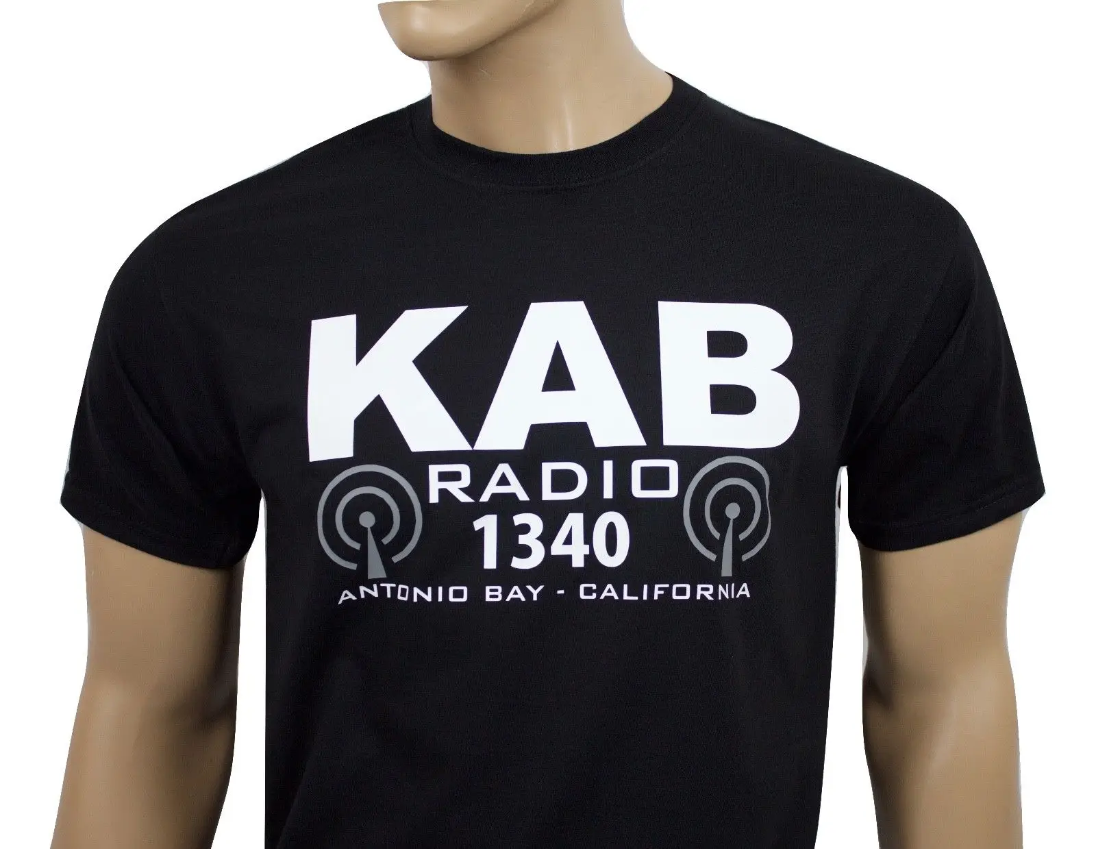 Туман 80 s Вдохновленный Мужской фильм Футболка-KAB радио 2019 1340 модная футболка