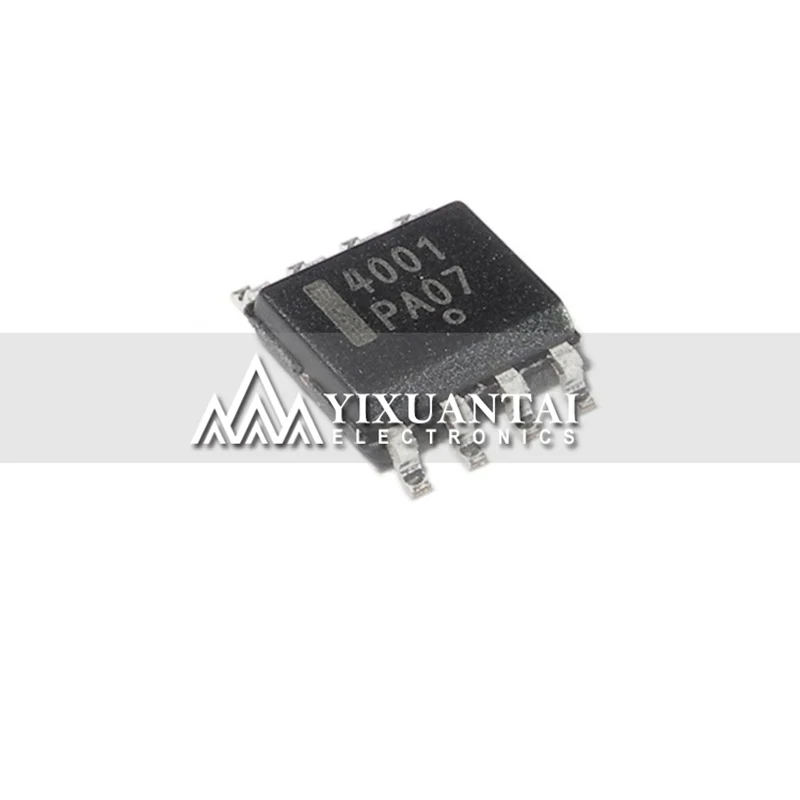 

50pcs/lot 100pcs/lot 500pcs/lot Free shipping original NUD4001DR2G NUD4001 4001 SOP8