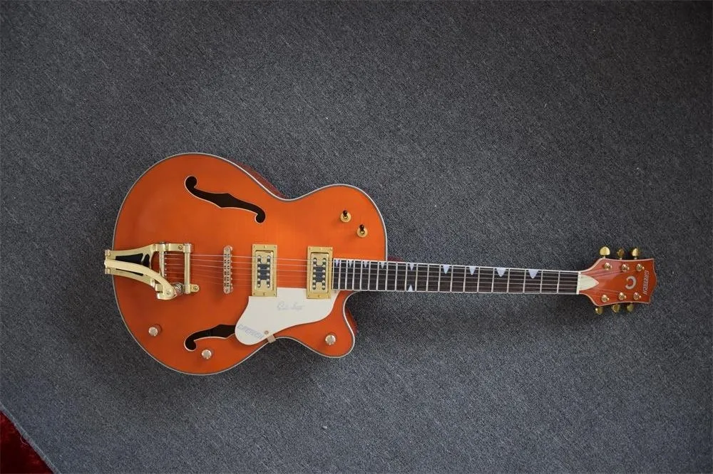 Gretsch guitar Semi Hollow body electric guitar Bigsby bridges Golden