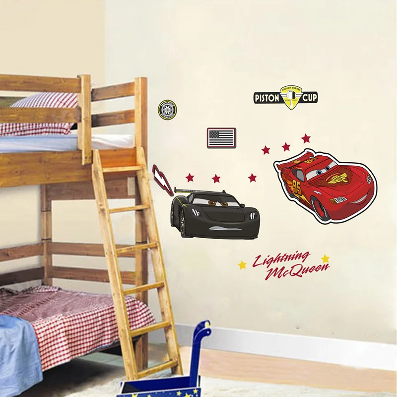 Super Disney Cars Wall Stickers Kids Room Wallpaper Sticker Removable Wall Decor Sticker Cartoon Car Wall Decor For Kindergarten Super Disney Cars Wall Stickers Kids Room Wallpaper Sticker Removable Wall Decor Sticker Cartoon Car Wall Decor For Kindergarten