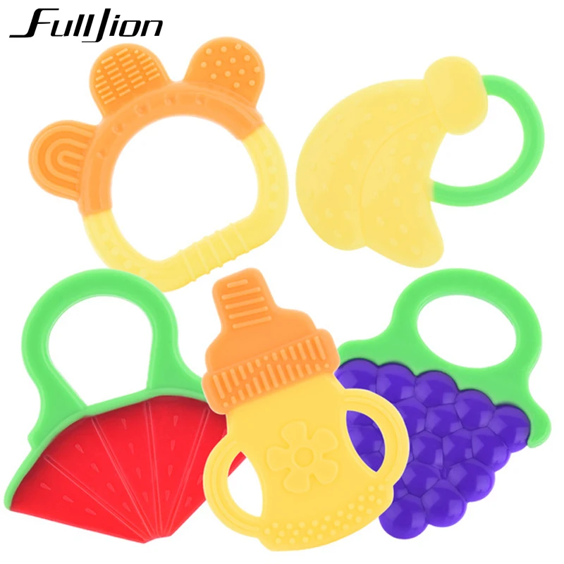 

1 Pcs Baby Teether toothpaste teether for Infant Lovely Cartoon toothpaste Shape Teethers Silicone BPA Free for 4M+ Baby