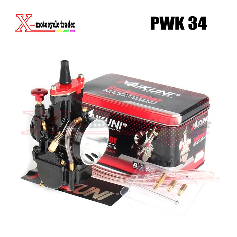 PWK Carbureor 21 24 26 28 30 32 34 мм Универсальный черный Mikuni Maikuni PWK карбюратор Запчасти скутеры с Мощность jet Мотоцикл ATV