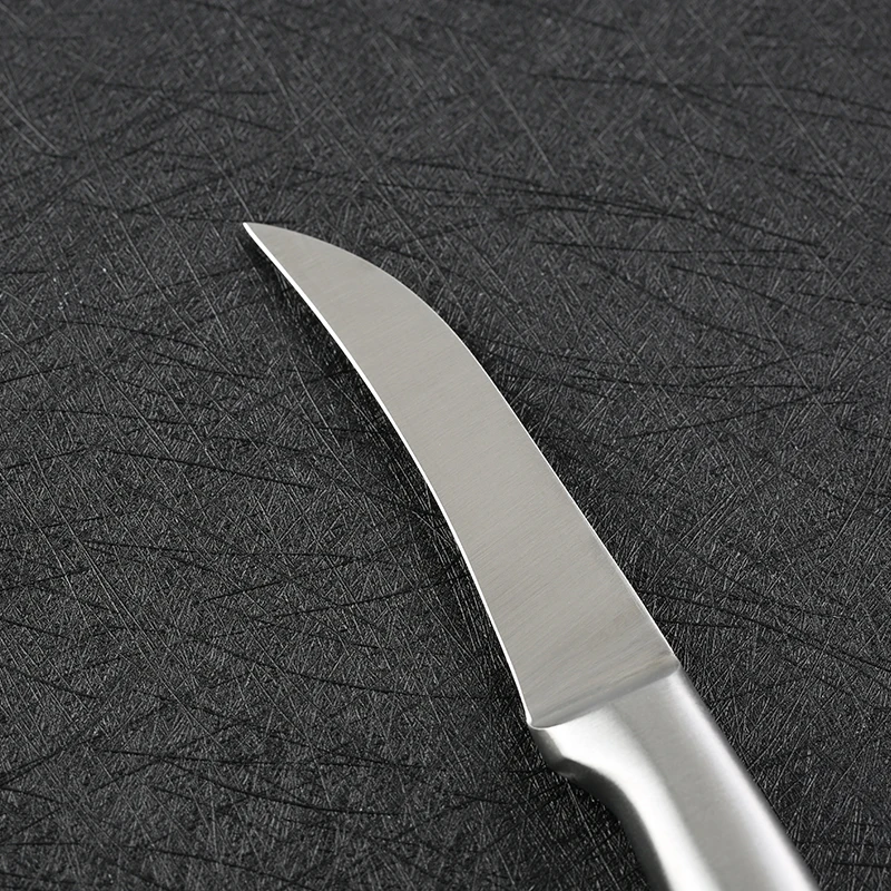 3.5inch Paring Knives Stainless Steel Kitchen Knife Slicing Fruit Vegetable Knives Curved Blade Carving knife Kitchen accessorie