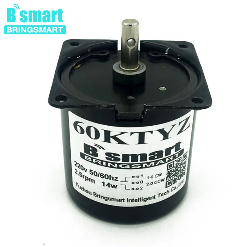 Синхронный электродвигатель переменного тока Bringsmart 60KTYZ 220 В 110 2 5 10 15 20 30 50 60 80