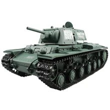 2,4 г 1/16 русский KV-1 эккранами основной боевой танк Второй мировой войны армейский Танк модель подарок игрушка