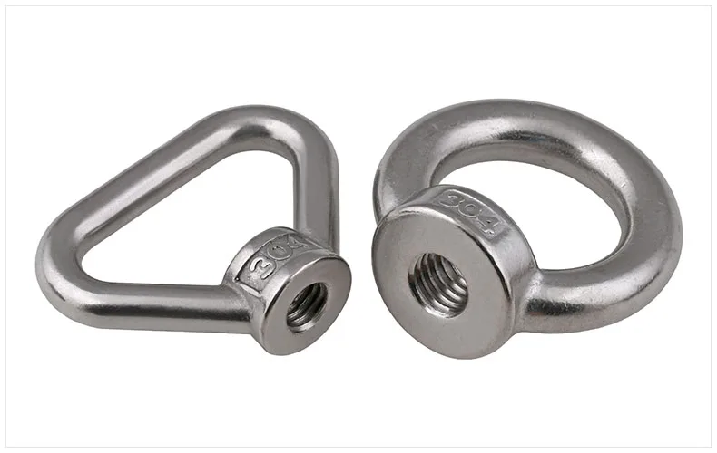 

304 Stainless Steel Hoop Nut Ring Triangle Ring Nut M3 M4 M5 M6 M8 M10 M12 M14 M16 M18 M20 M24 nut
