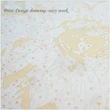 Paint by Numbers Digital Oil Painting On Canvas Handwork Unique Gift Colorful Horse