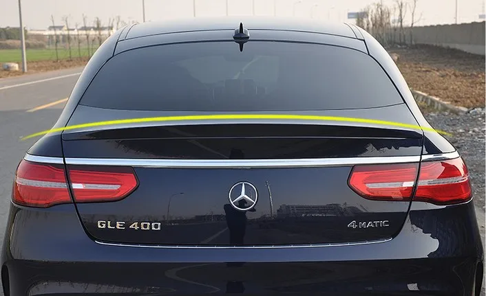 R72353 Spoiler Carro Para Mercedes Benz Amg Coupe Classe C292 Gle Gle320 Gle350 Gle400 2015 2017 Abs Asa Traseira Spoilers Auto Acessórios In