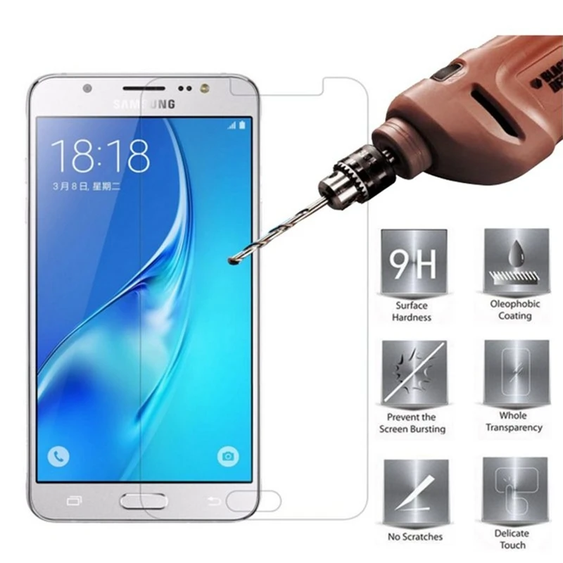 2 шт протектор экрана для Samsung Galaxy A3 A5 A7 2016 2017 закаленное стекло J3 J5 J7 2015 стеклянная