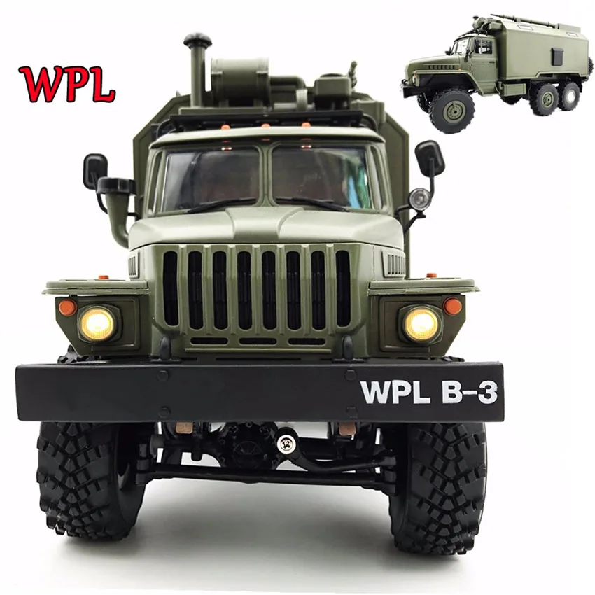 Billig WPL B 36 B36 6WD Rc Ural armee Auto Military fernbedienung rc Lkw Rock Crawler Befehl Fahrzeug RTR VS WPL c24