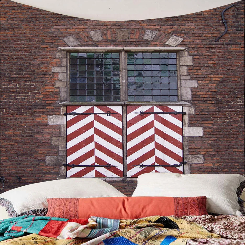 Waterproof Tapestry 3D Pattern Wall Hanging Decorative Art Murals for Home Bedroom Decor Shop Display - 180x180cm