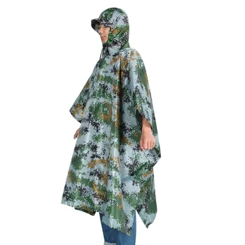 

Polyester Impermeable Outdoor Coat Waterproof coat Women Men Cloak Durable Fishing Poncho Camping Tour Gear