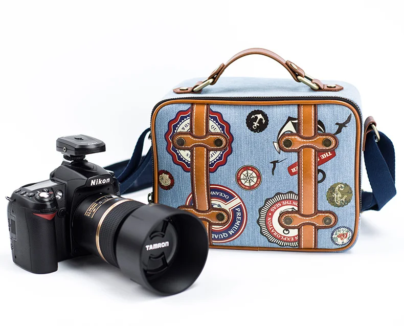 Vintage unique camera shoulder bag PM50515-12