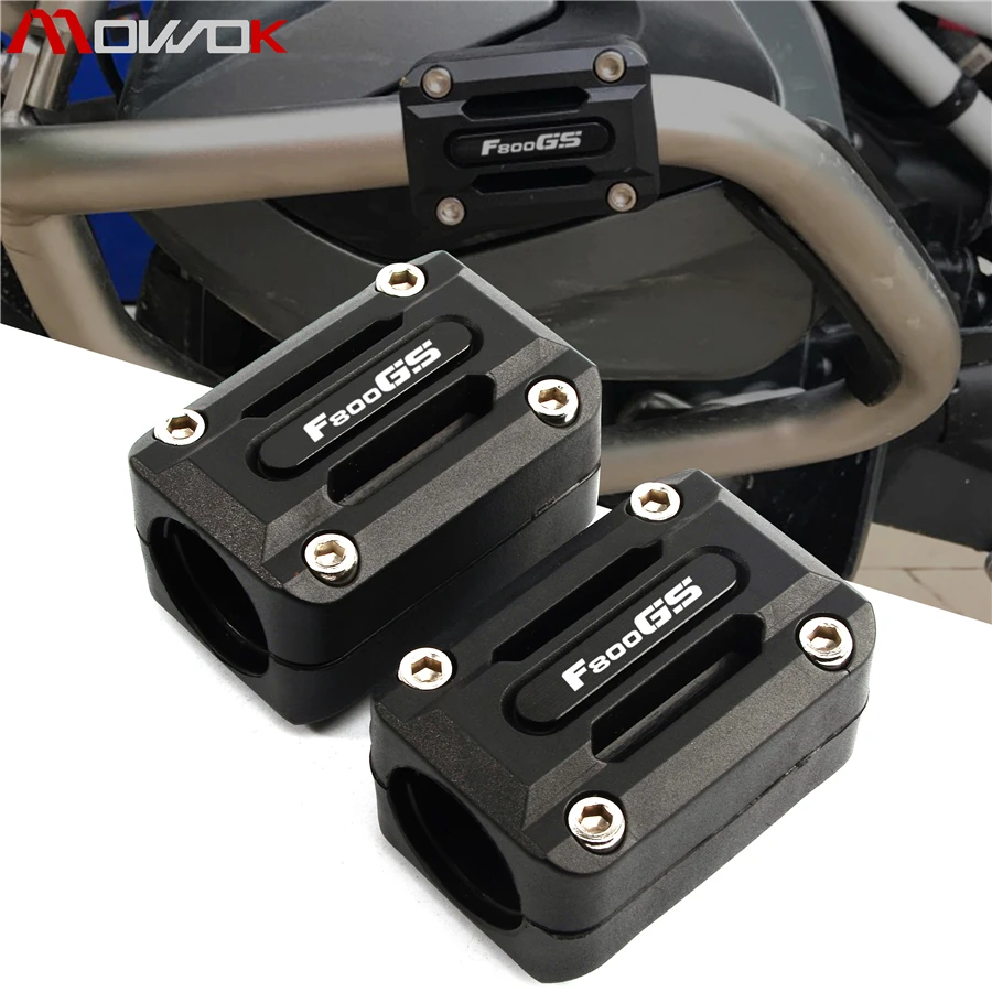 

For BMW F800GS F800R F700GS F650GS Motorcycle Engine Guard Bumper Protection Decorative Block 22-25-28mm