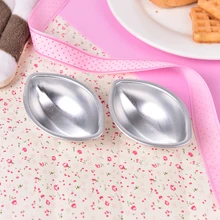 2 шт 9*5,8*3 см 3D алюминиевый сплав овальной формы Бомба для ванны форма бомба для ванны