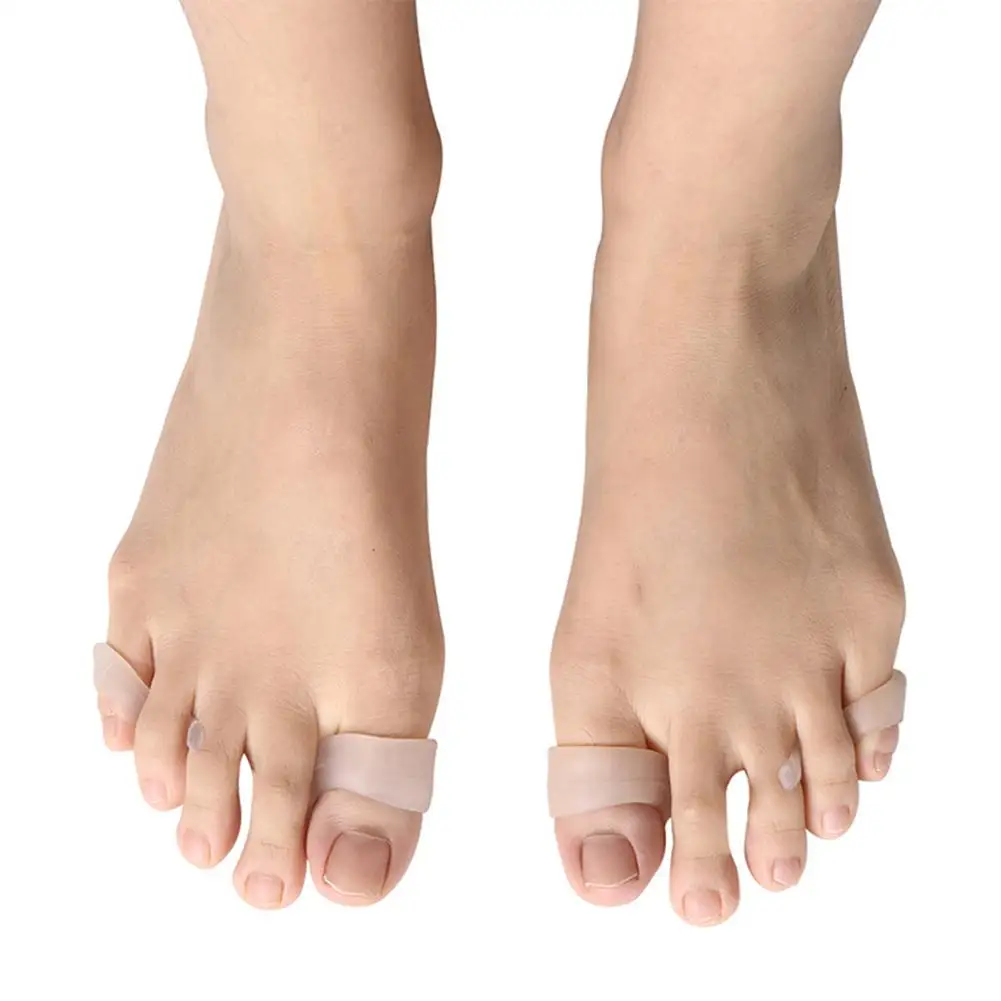 

Soft Silicone Hallux Valgus Orthosis Toes Overlap Repair Corrector Foot Care Manicure Tool