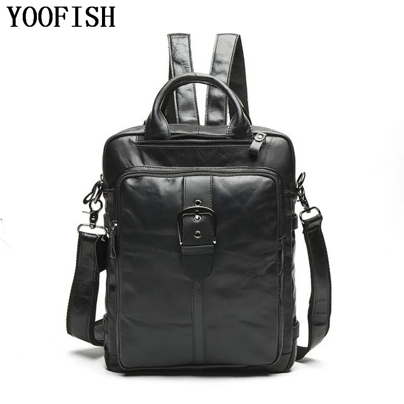 Genuine Leather Men Backpacks Man Travel Bag function bags Backpack Male women Backpack Schoolbag Fashion Casual Backpack Genuine Leather Men Backpacks Man Travel Bag function bags Backpack Male women Backpack Schoolbag Fashion Casual Backpack