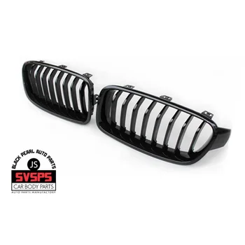 

High Quality ABS Front Middle Grille Single Slat Style Two Color Options For BMW 3-series F30 F31 F35 2012-2018 Year