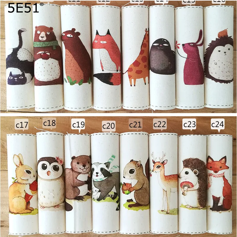 

Handmade cloth DIY cotton canvas fabric / positioning cloth hand dyed patchwork cloth digital printing Teenage girl