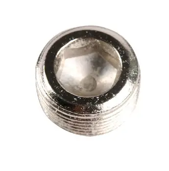 

1/8'' BSP pneumatic plug air valve end cap flow plate bottom sub solenoid valve 1/8 inch stopper Allen plug