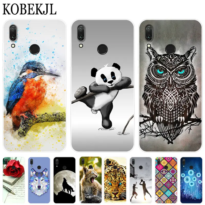 

Soft Case Huawei Y7 2019 Case Silicone Cartoon TPU Cover Phone Case Huawei Y7 2019 DUB-LX1 DUB LX1 LX2 LX3 Y 7 Prime Pro Y72019