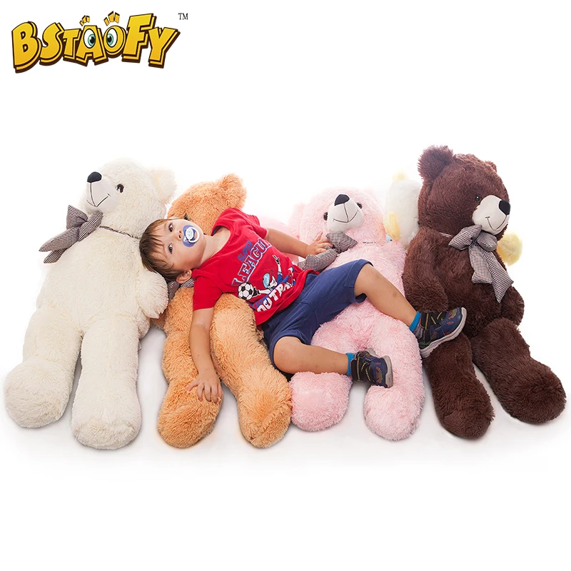 BSTAOFY Dropshipping 100CM Giant Teddy Bear Plush Toys Stuffed Ted Cheap Pirce Gifts for Kids
