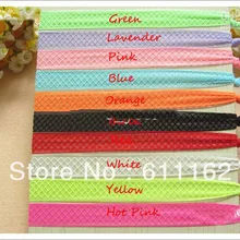 Лидер продаж, 10 цветов, заколка для волос, лента, браслет с узлом эластичные браслеты на запястье, аксессуары для волос для маленьких девочек