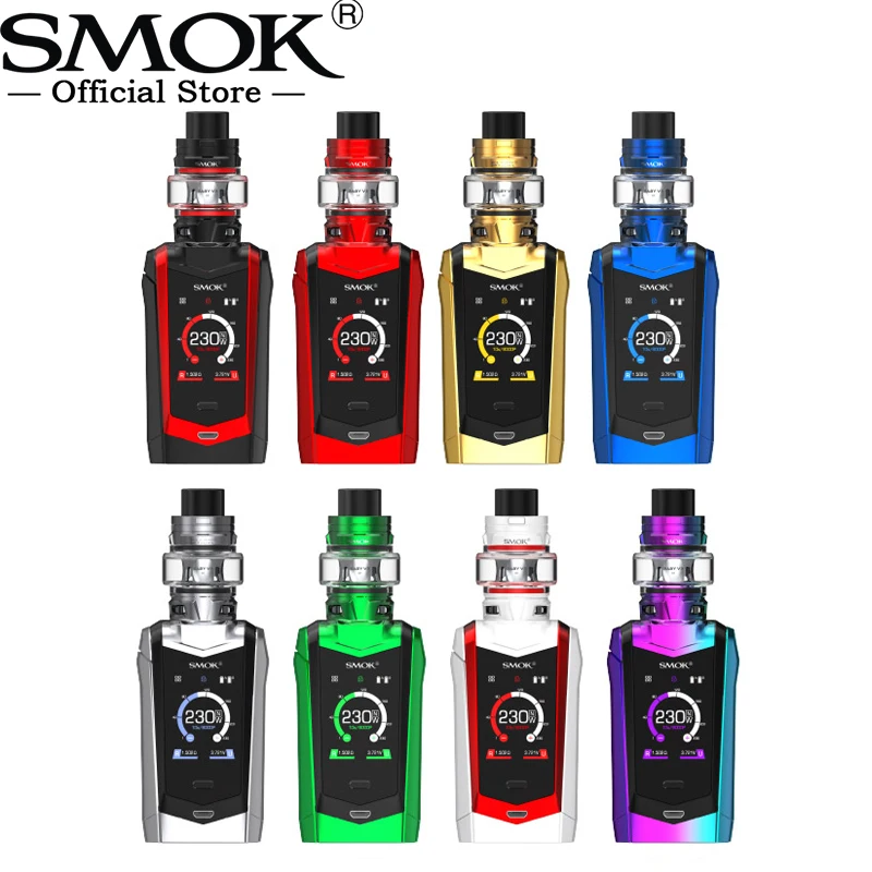 

SMOK SPECIES Kit 230w SPECIES Mod 5ml TFV8 Baby V2 Tank Baby V2 A1 A2 Coil Electronic Cigarette Kit VS E-PRIV X-PRIV G-PRIV 2