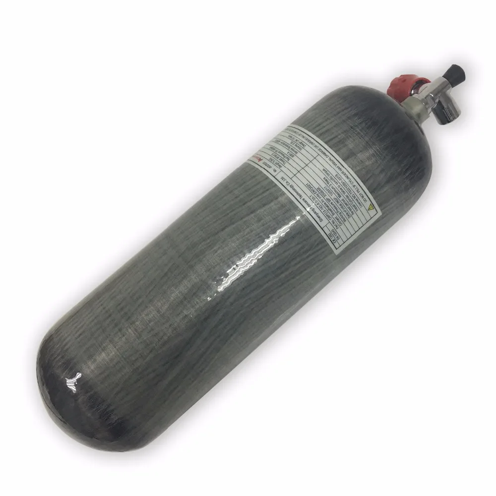 

AC10911 Paintbal Pcp Use Tank 9L 4500psi Carbon Fiber Gas Cylinder Scuba Tank For Air Compressed Gun Buy China Direct Acecare
