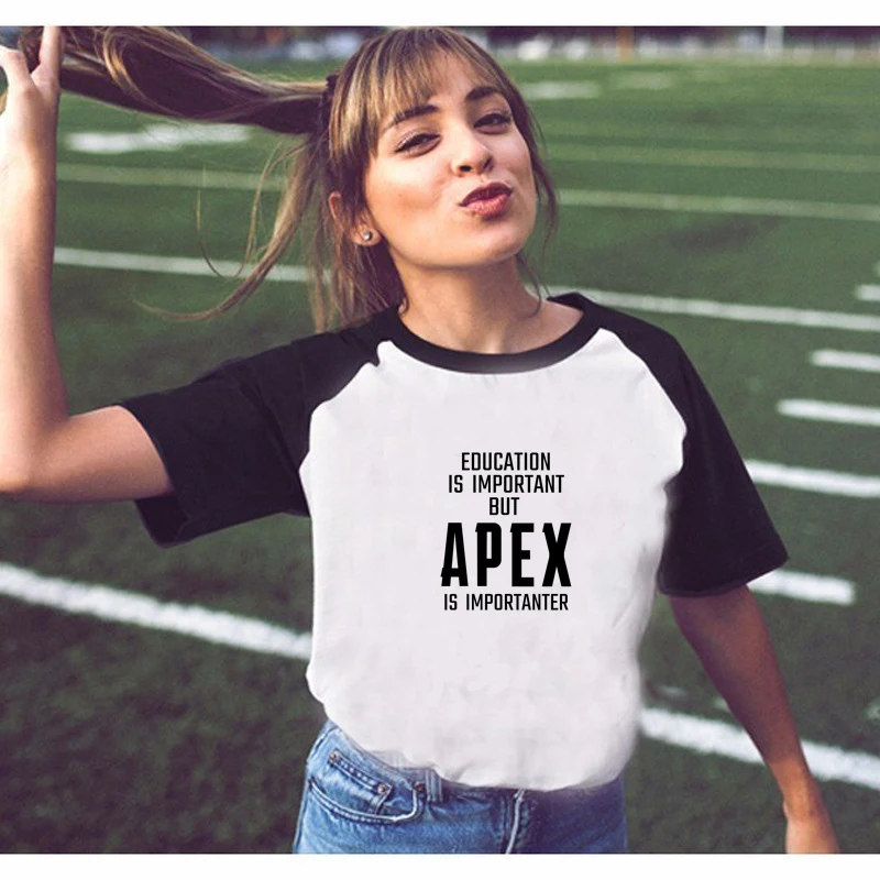 2019 Для женщин футболка новейшее Apex shirt Для женщин забавные стрельчатая футболка с героями телесериала «друзья» Рубашка Смешные вытирая руб...