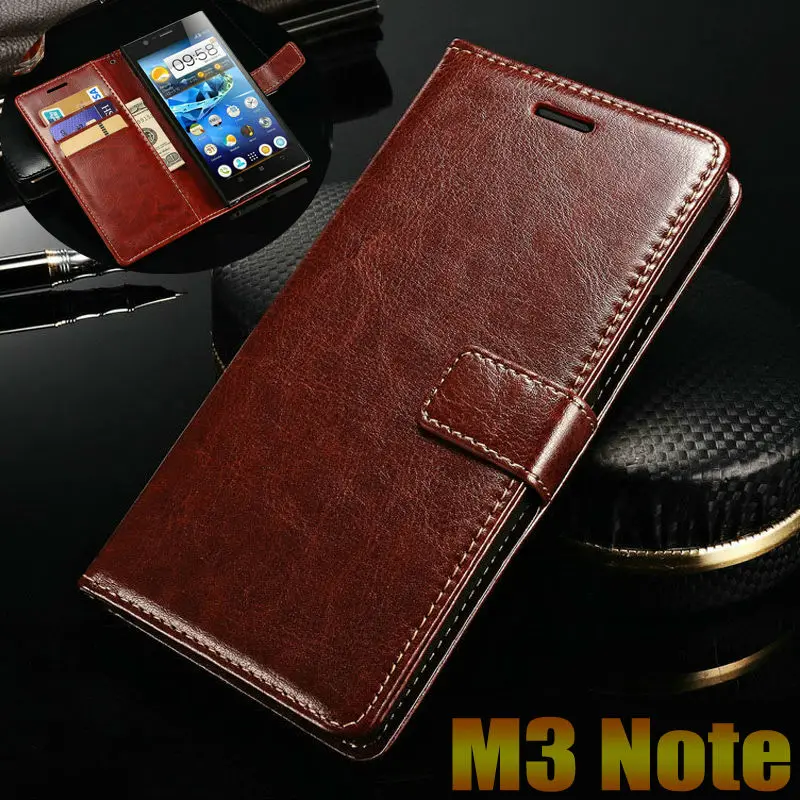 meizu m3 note case cover luxury leather flip Phone Bags for meizu m3 note ultra thin Business wallet Phone Bags Case cover