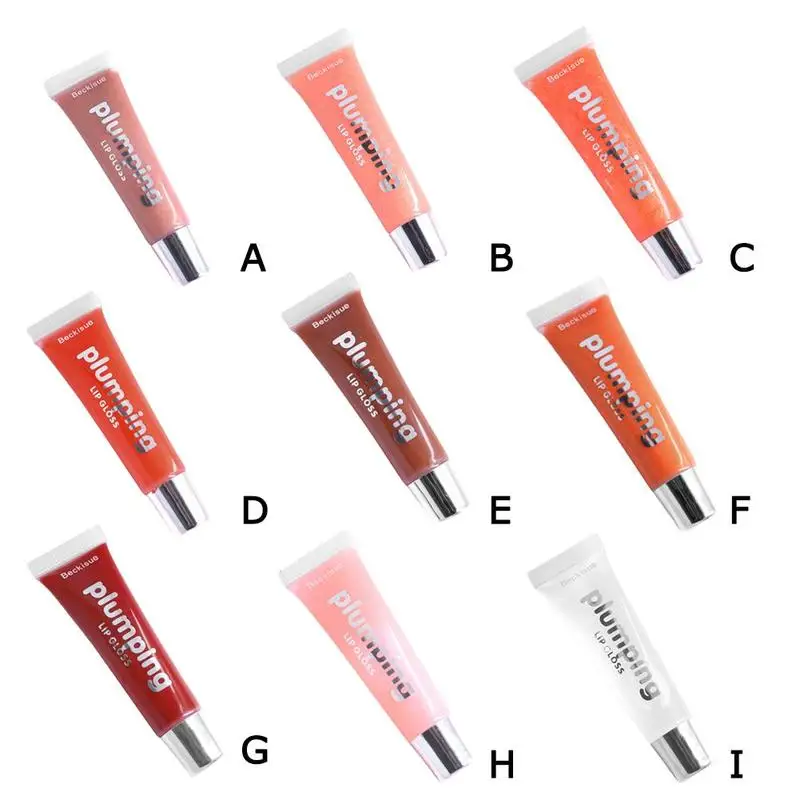 

Professional Plumping Lip Gloss Vitamin E Mineral Oil Moisturizing Plumping Clear Lip Gloss Tint Matte Liquid Lipstick Makeup