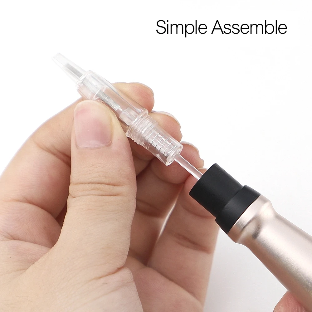 

Permanent Eyebrow Makeup Hybrid Rotary Tattoo Cartridges Disposable Screw Solong Tattoo Needles For Premium Permanent Tattoos