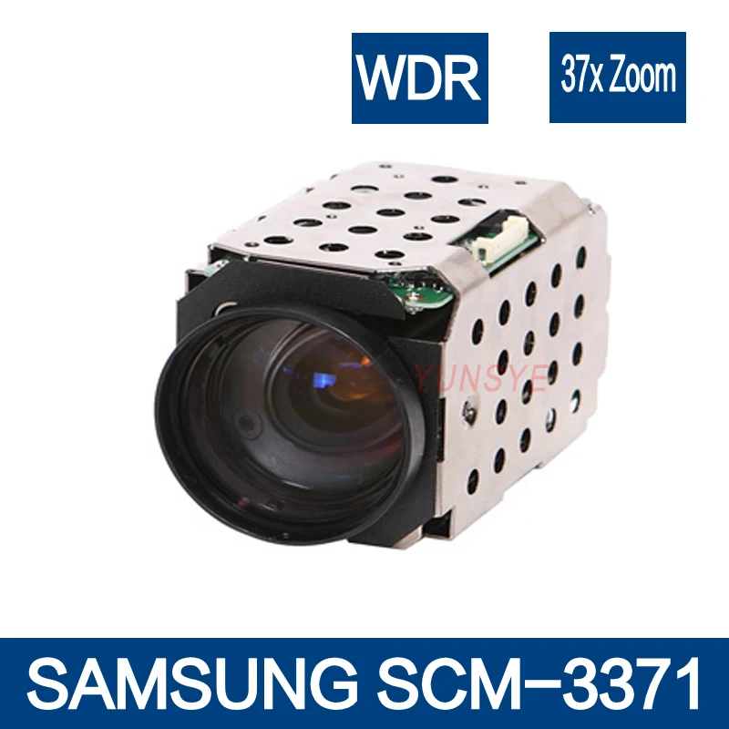 

SAMSUNG SCM-3371 37X Color CCD HD camera WDR 128X ZOOM CAMERA