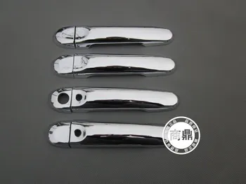 

ABS Chrome Door Handle Cover(1 keyhole,Two Smart Hole) For 2011 March(8pc)