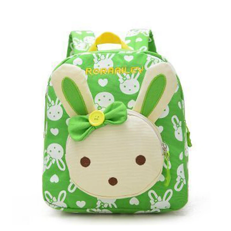 Детский рюкзак, милый мультяшный маленький кролик, медведь, Детская сумка для детского сада, высокое качество, ткань Оксфорд, рюкзаки, мини, для малышей, сумка для книг