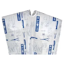 1 шт. эскиз печать случайный цвет водонепроницаемый Парикмахерская Ткань, Парикмахерская накидка, Парикмахерская стилист Резка волос