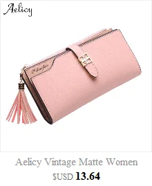 Aelicy, модный небольшой женский кошелёк, короткий абзац, милый клатч ярких цветов, маленький кошелёк для карт, женский роскошный