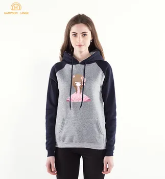 

Pink Girls Hoodies Women 2019 Spring Autumn Harajuku Sweatshirts Warm K-pop Women's Raglan Hoodies Fashion Cartoon Hooded S-XXL