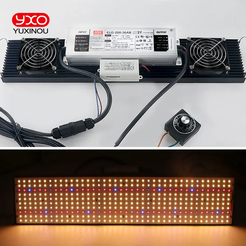 Полный спектр светодиодный свет для выращивания квантовой доски samsung LM301B 200 w 400 600