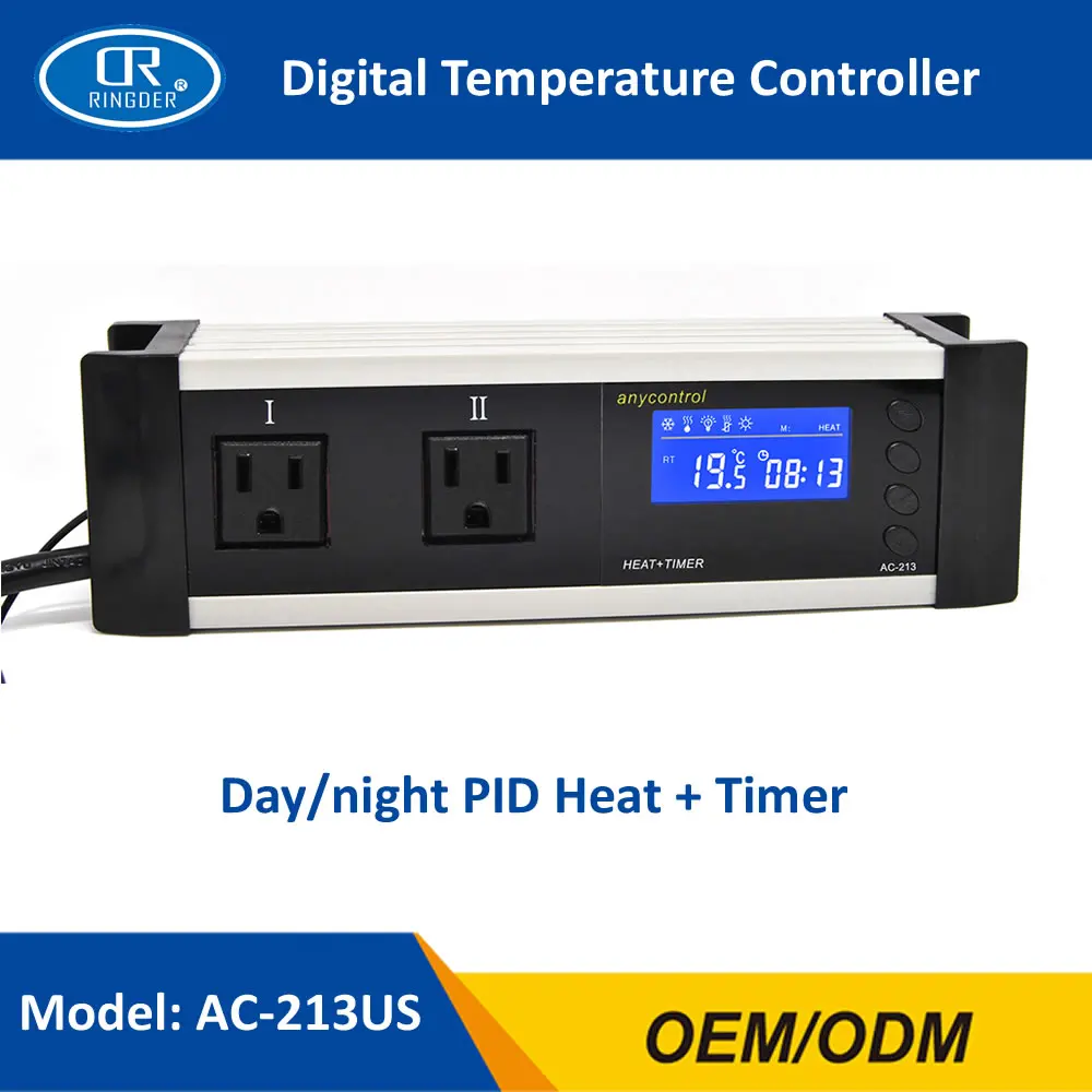 Farms Home Temperature Control,etc V BESTLIFE 220V 10A LCD Display Mini Digital Temperature Controller for Refrigerators Scientific Laboratories 