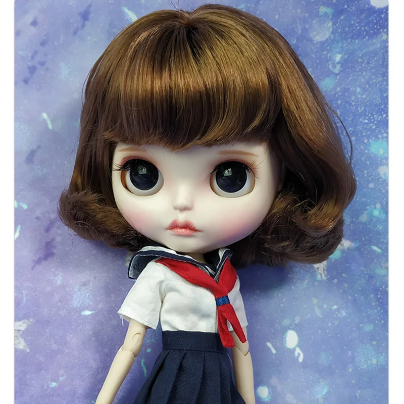 Ледяной DBS Blyth кукольные 1/6 шарнирное тело ручная роспись лепесток лотоса белая