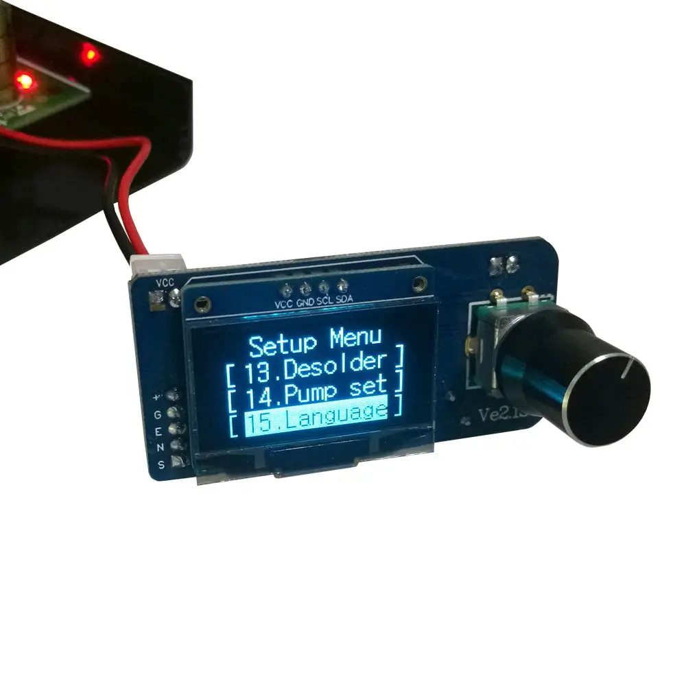 KSGER V2.1S T12 STM32 OLED цифровой контроллер температуры сплав 9501 паяльная ручка с насосом JBC Электрический паяльник