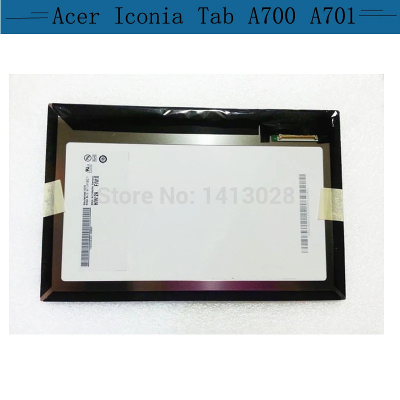 Оригинальный 10 1 ''дюймовый B101UAN02.1 ЖК-экран панель для Acer Iconia Tab A700 A701 Замена
